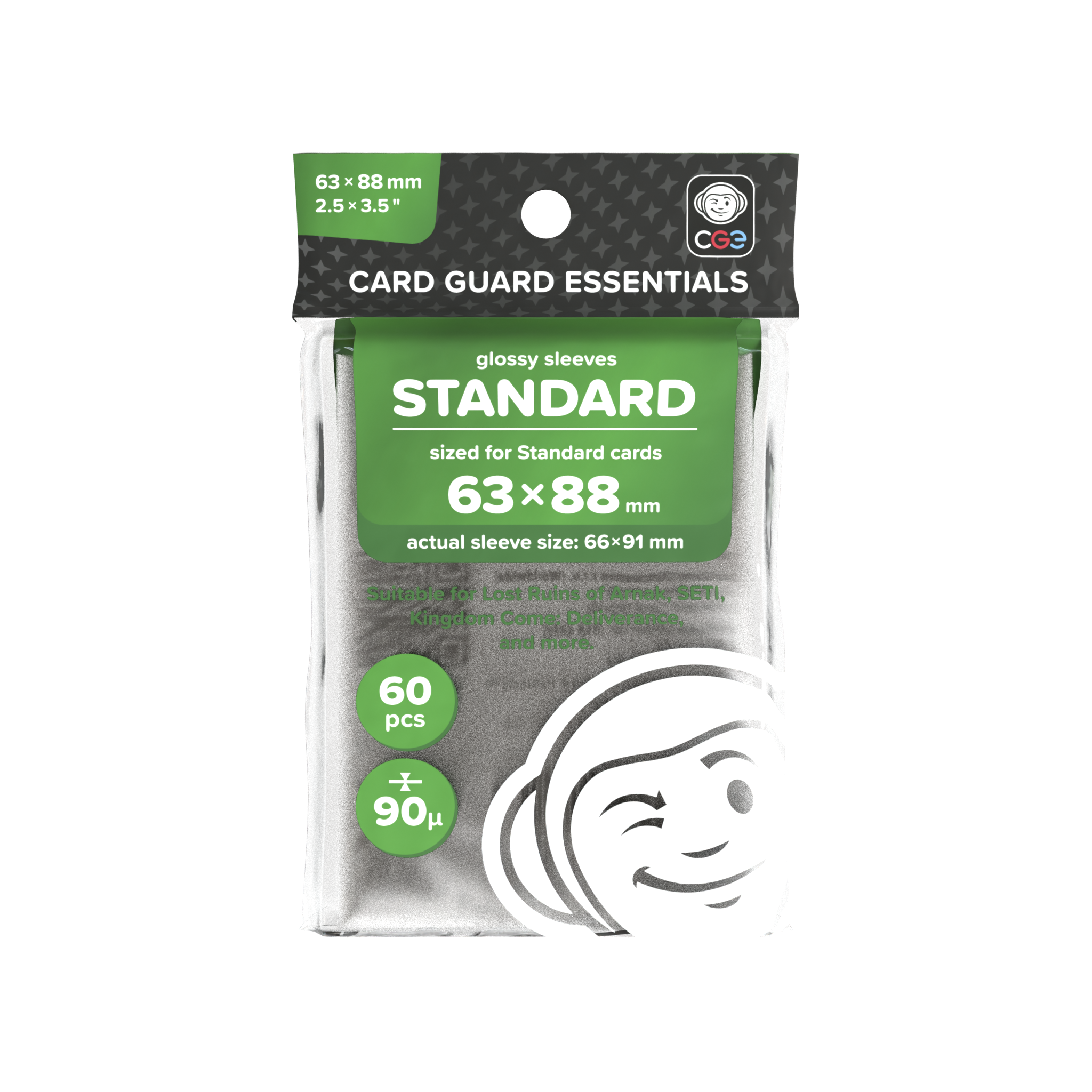 card guard sleeves Essentials: Standard – Czech Games Edition One Piece Factory Sealed Box clear embossed over Pokemon V Cards - Store Pick-up Locations:Pick Up from Gamextreme Main Office