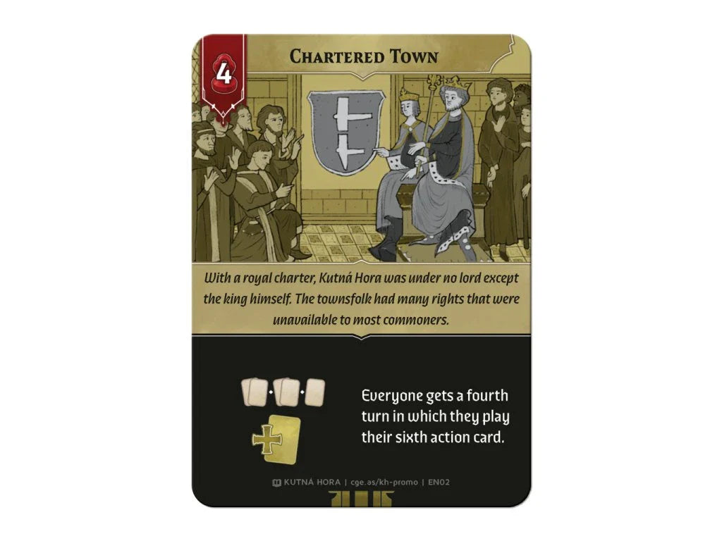 Kutná Hora: The City of Silver – Chartered Town Promo Card