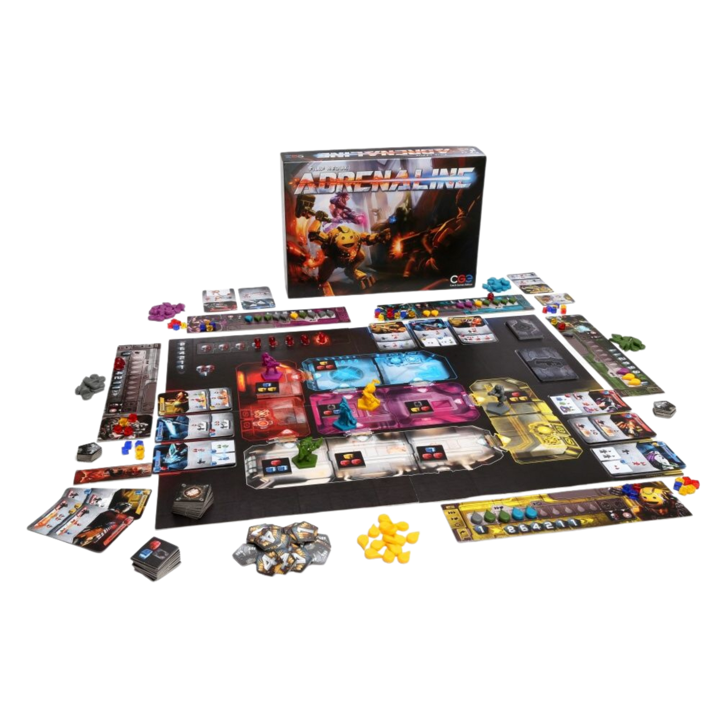 Adrenaline Strategy Board Game