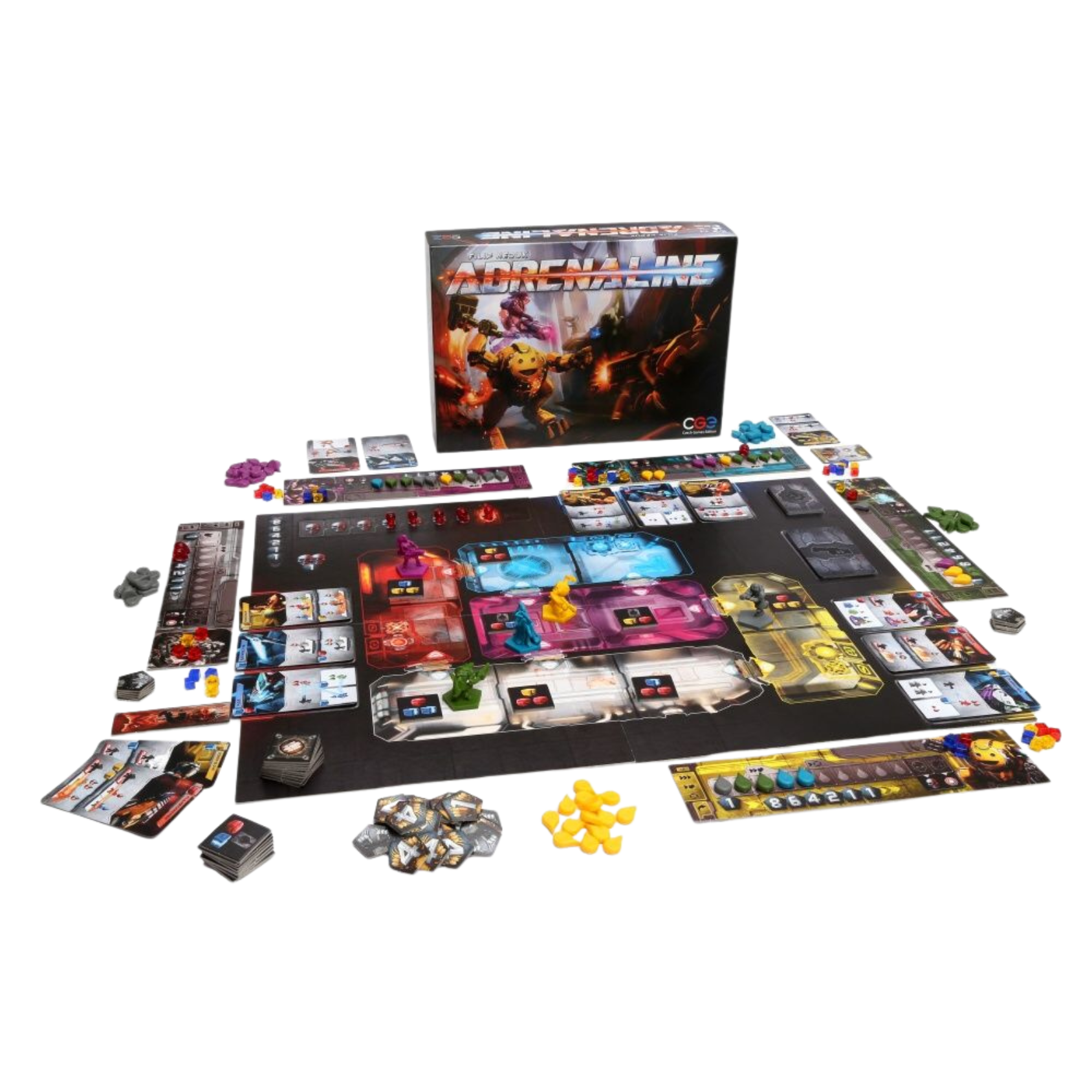 Adrenaline Strategy Board Game