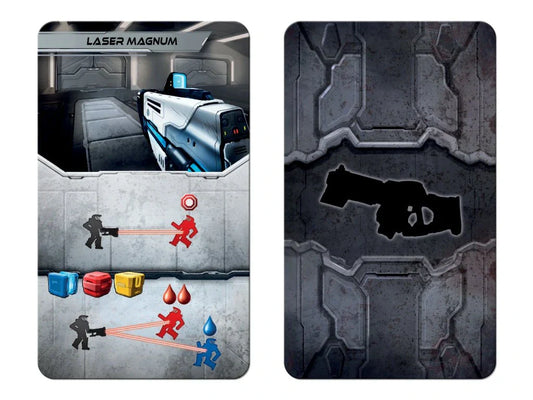 Adrenaline Strategy Board Game Laser Magnum Promo