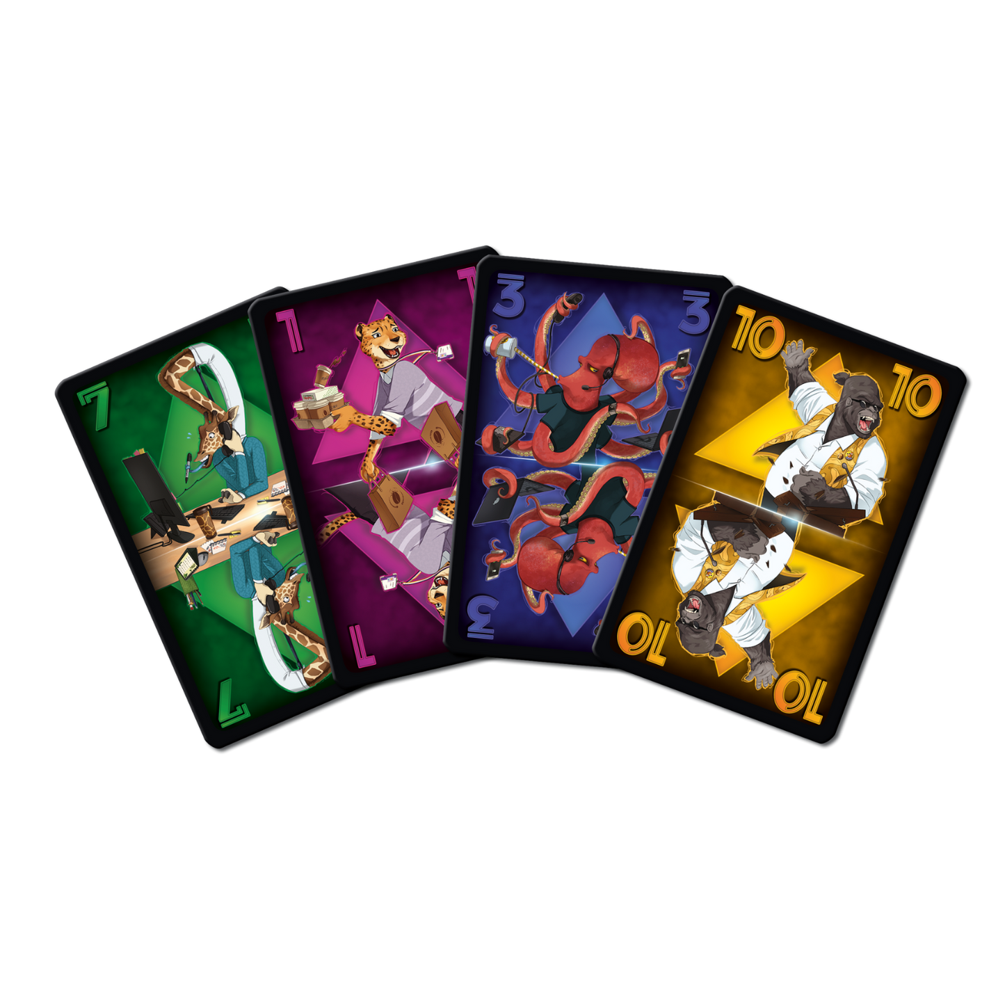 Animal Poker Family Card Game