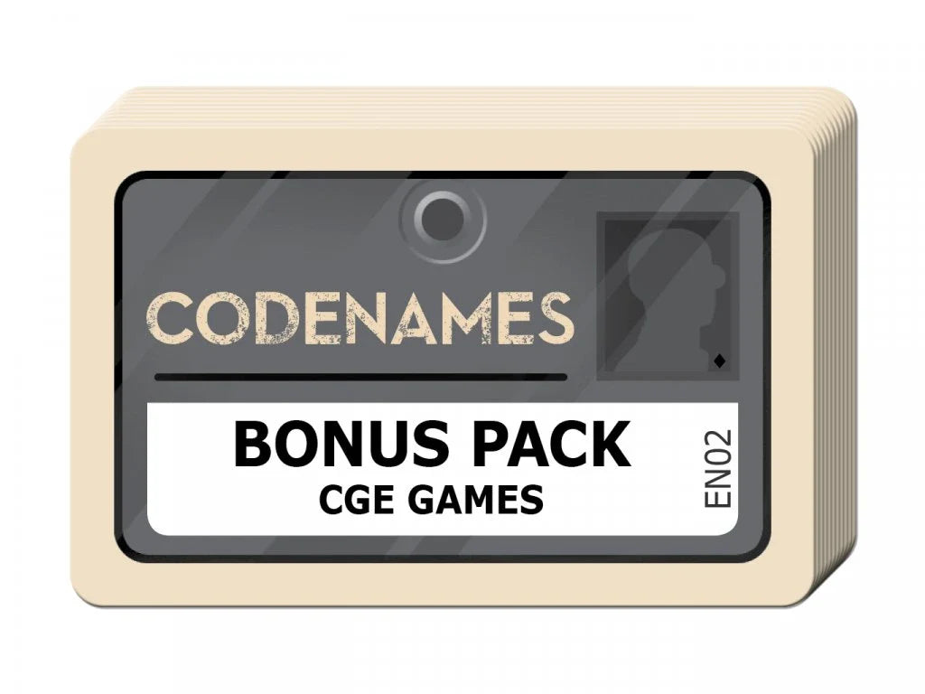 Codenames Family Party Board Game Promo CGE Games Bonus Pack