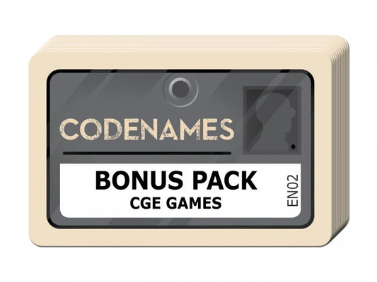 Codenames Family Party Board Game Promo CGE Games Bonus Pack
