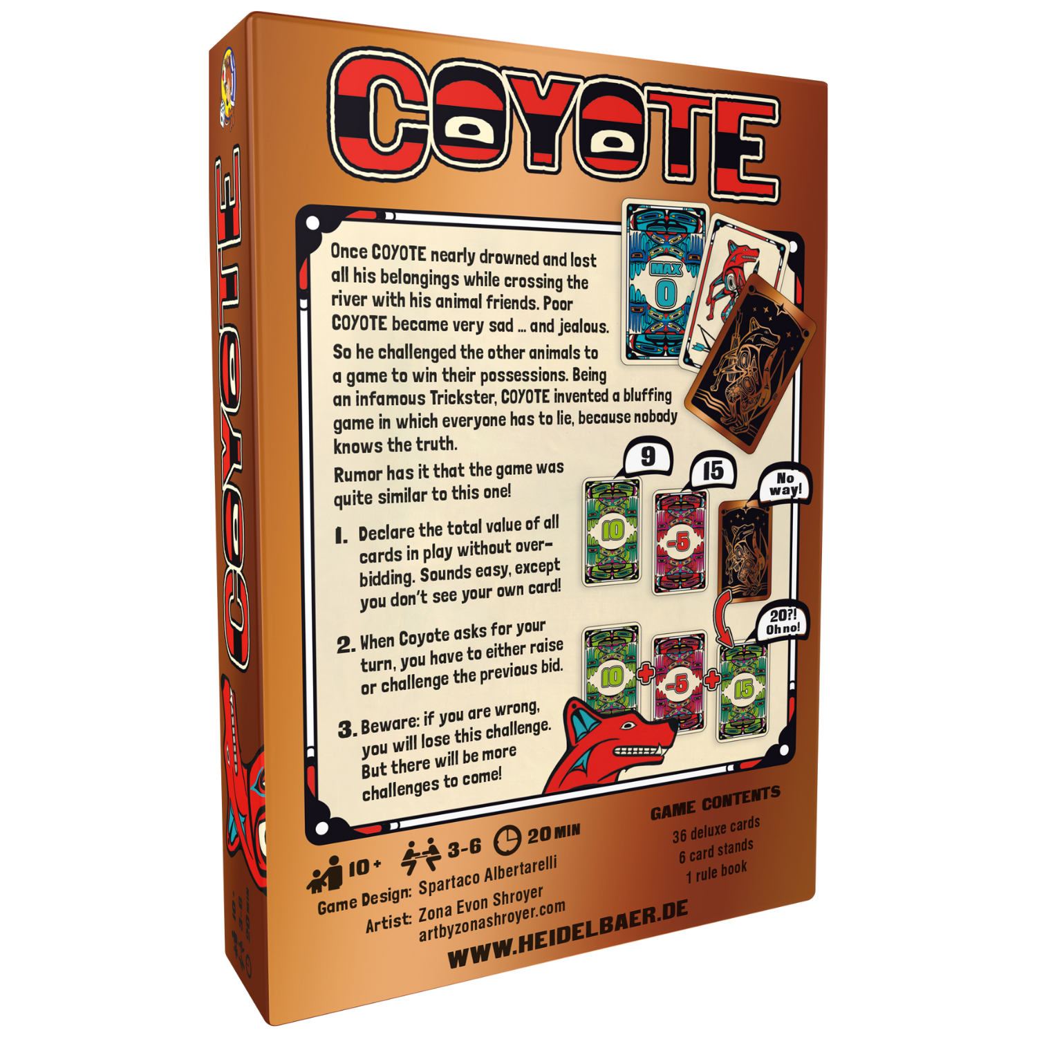 Coyote Family Card Game