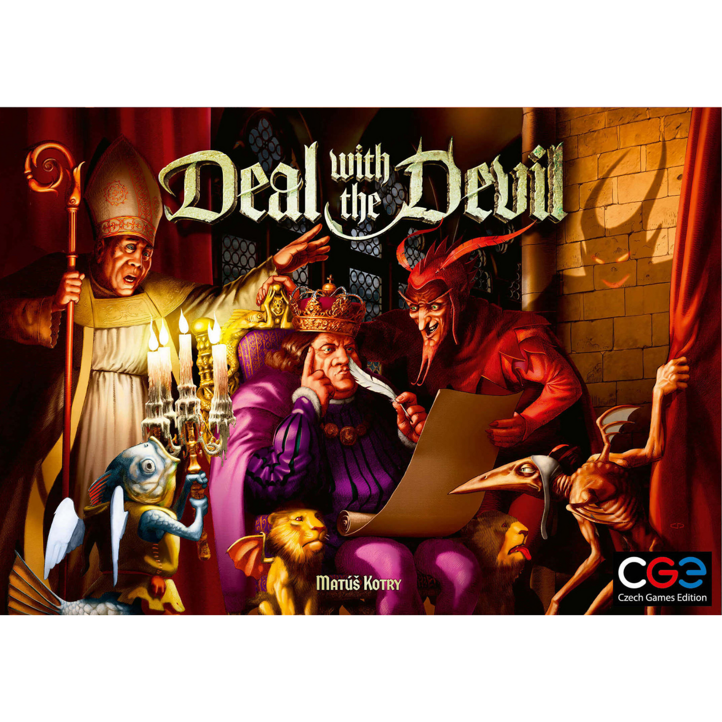 Deal with the Devil Strategy Board Game