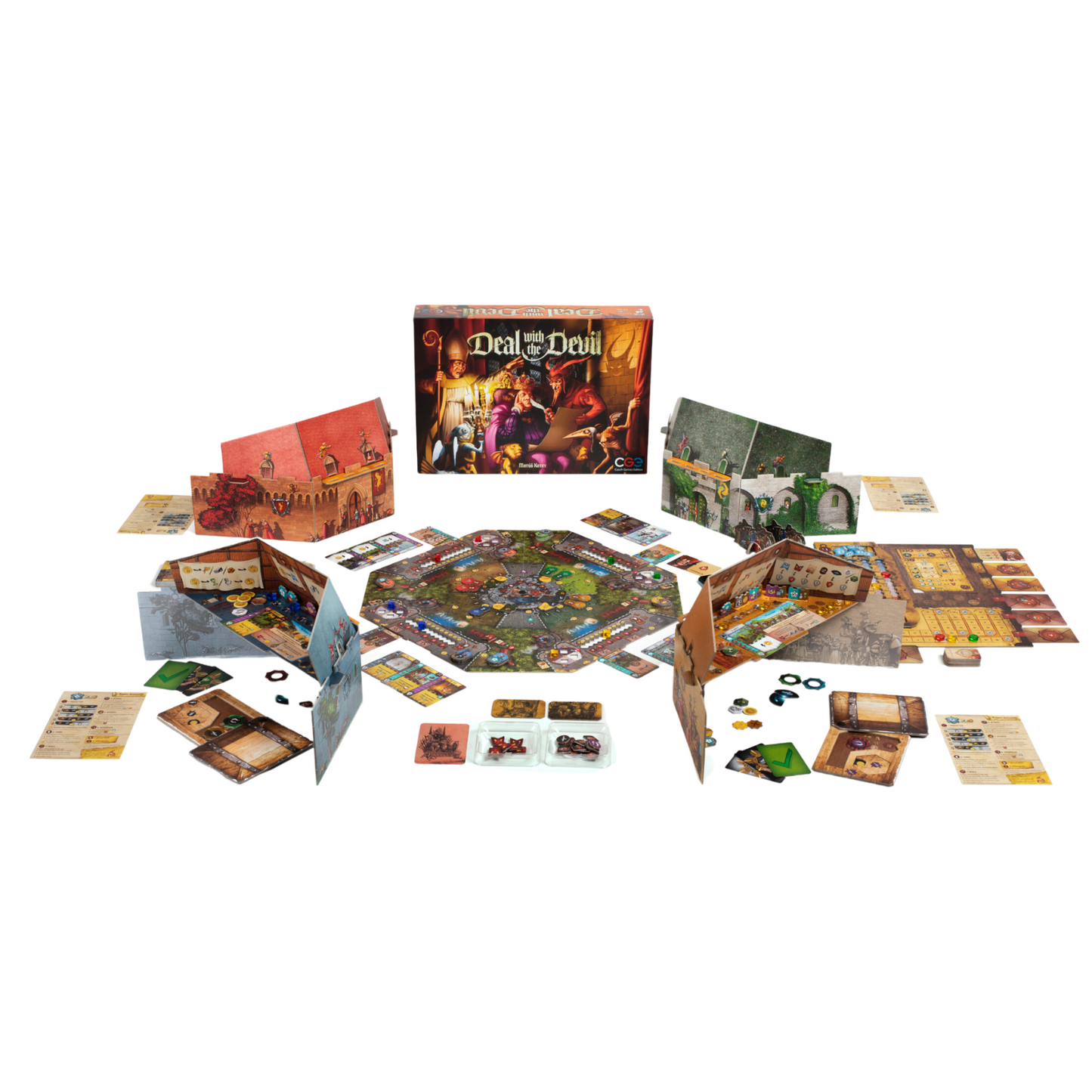 Deal with the Devil Strategy Board Game