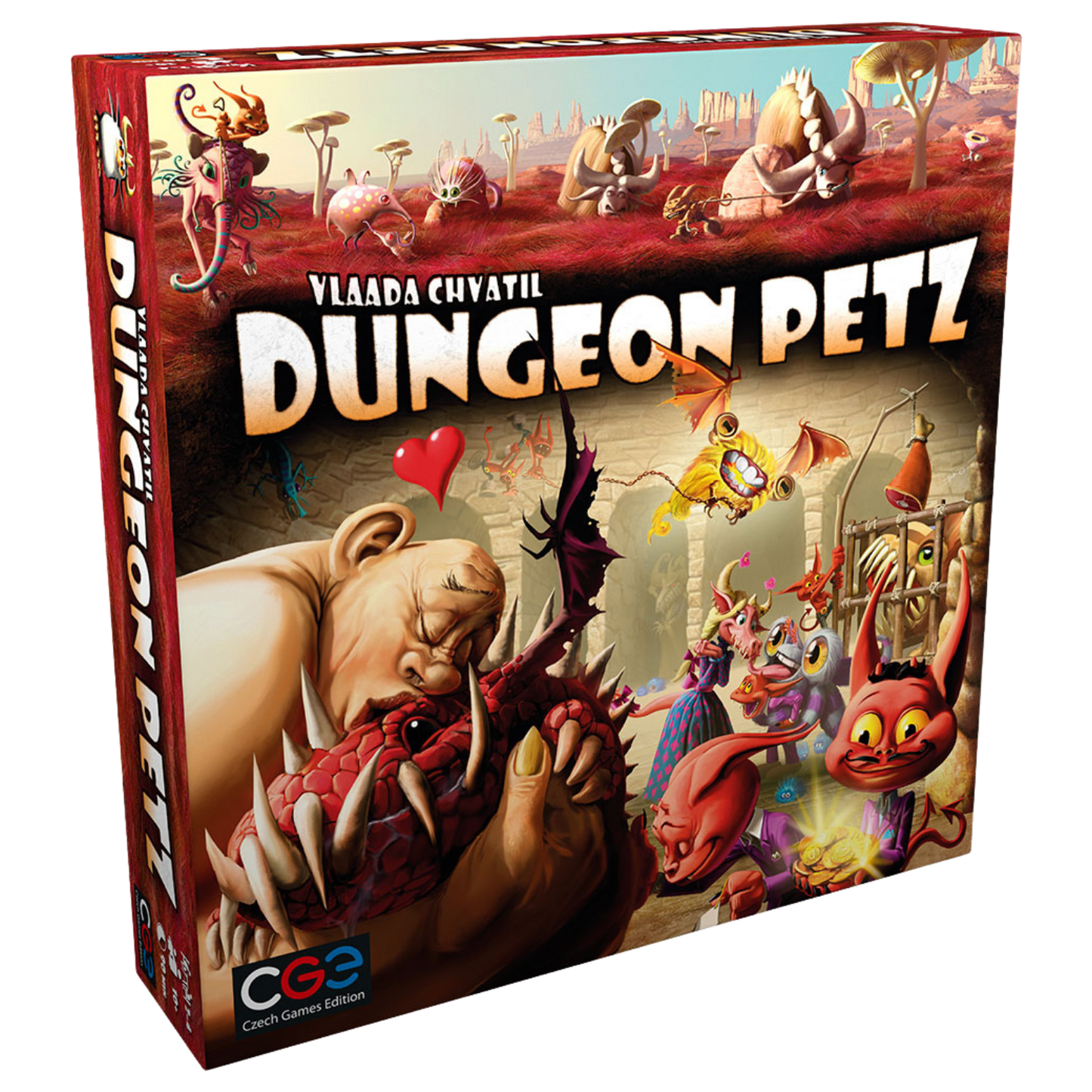 Dungeon Petz Strategy Board Game