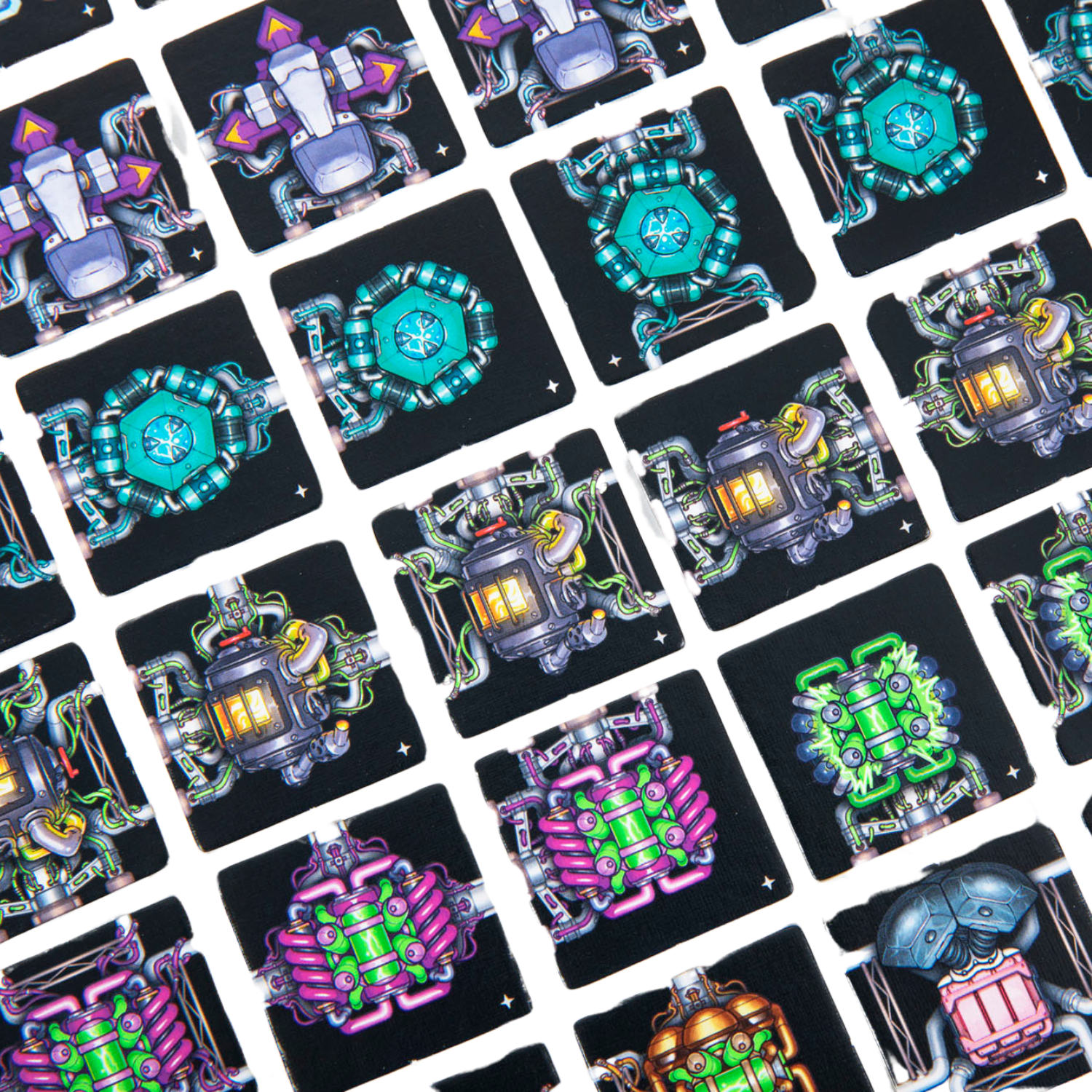 Galaxy Trucker Keep on Trucking Real-Time Tile Placement Board Game