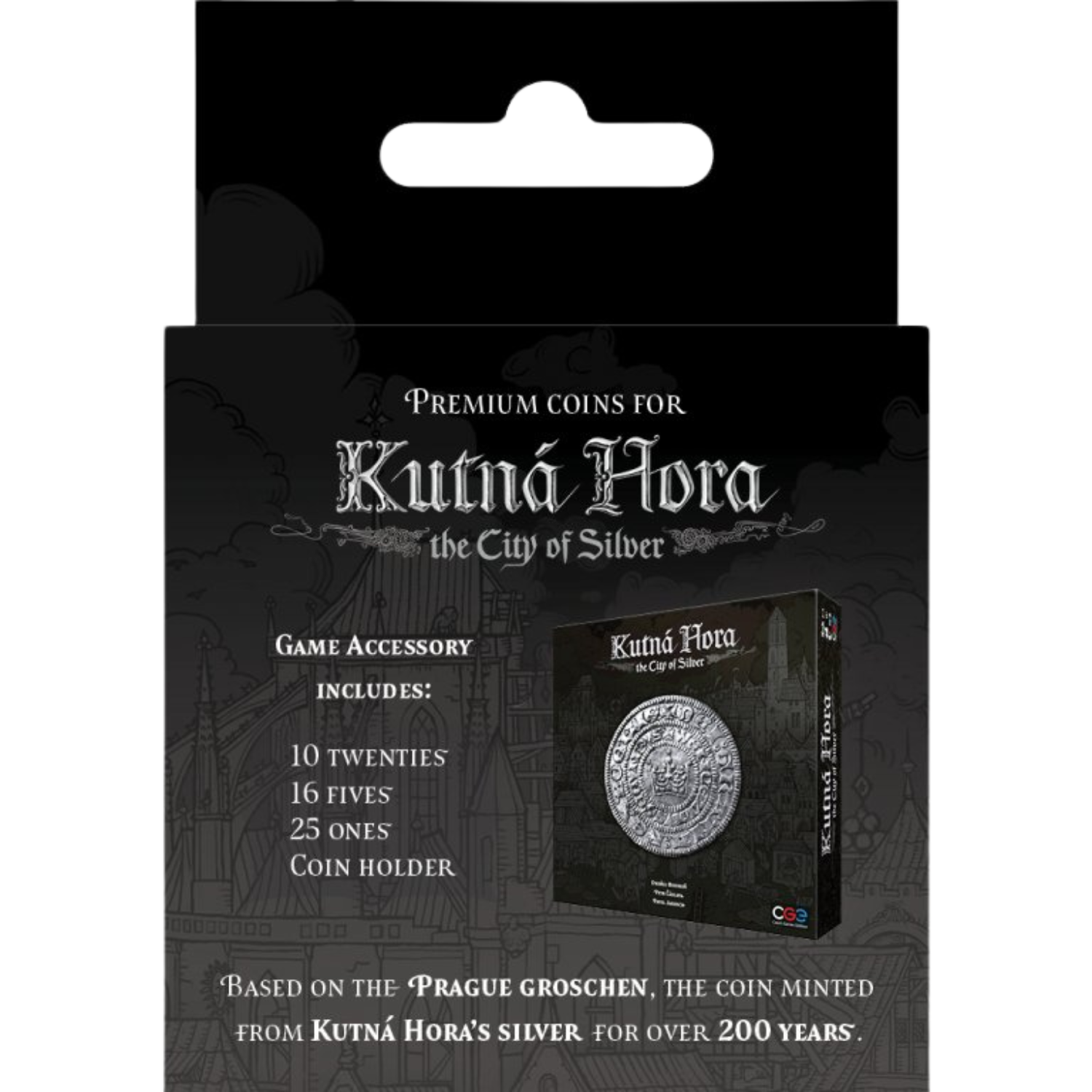 Kutna Hora Economic Strategy Board Game Premium Coins