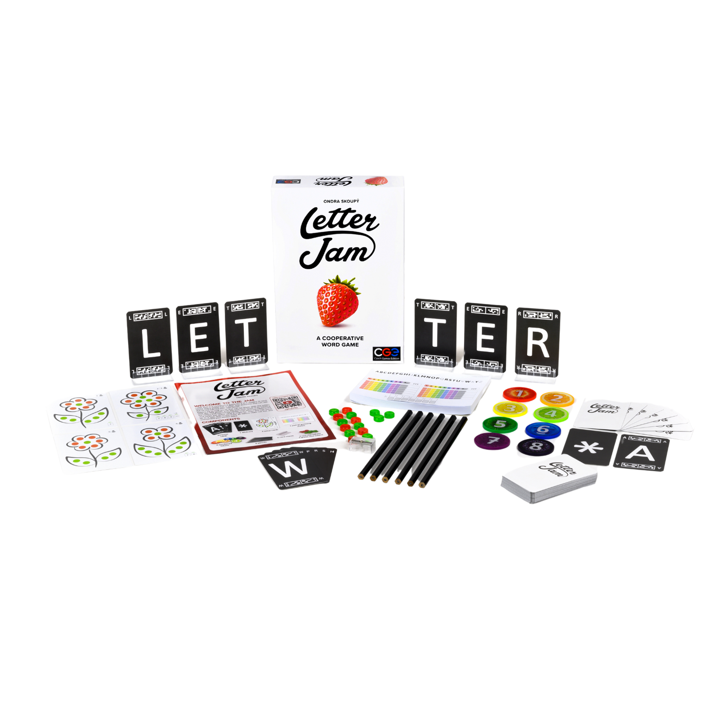 Letter Jam Family Party Word Game