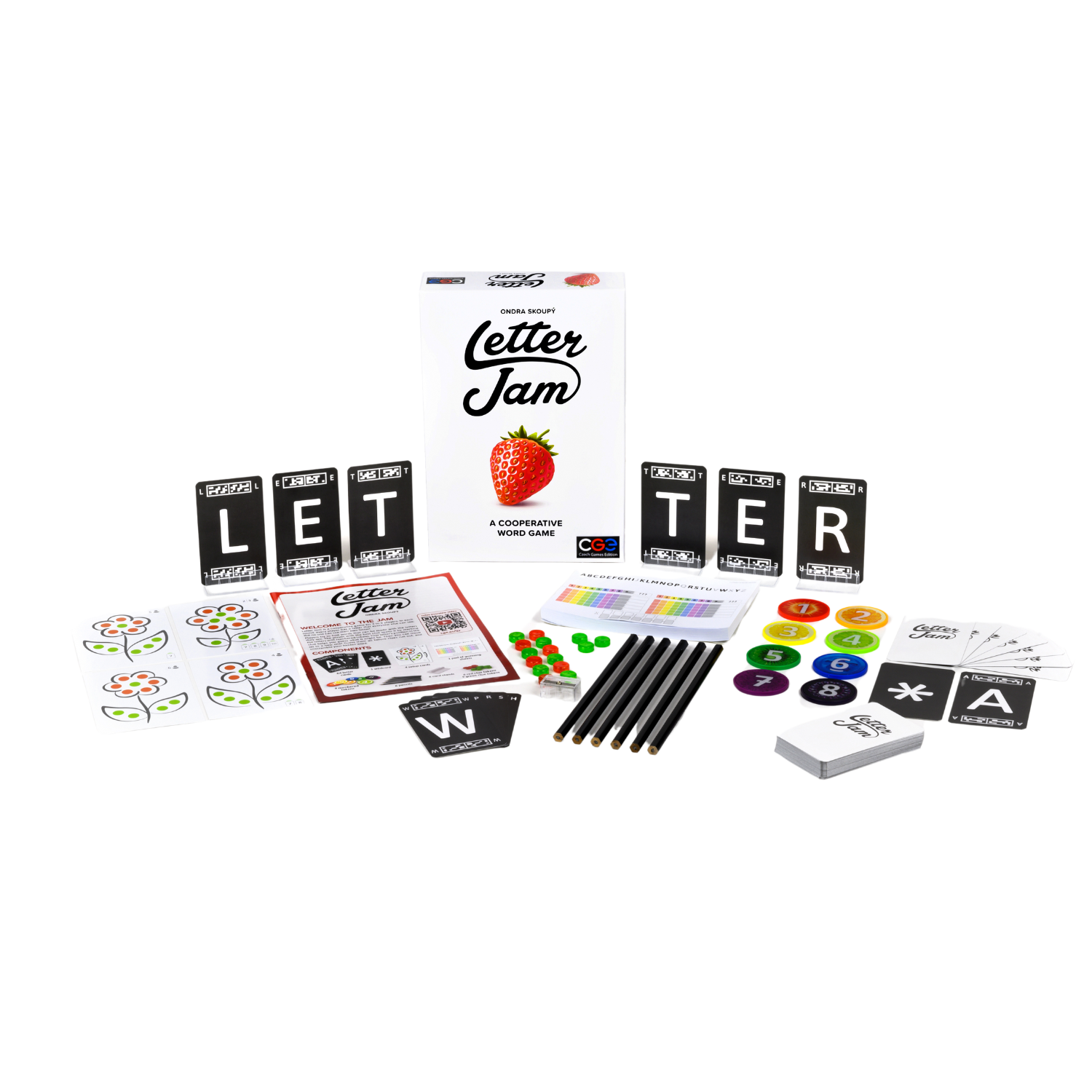 Letter Jam Family Party Word Game