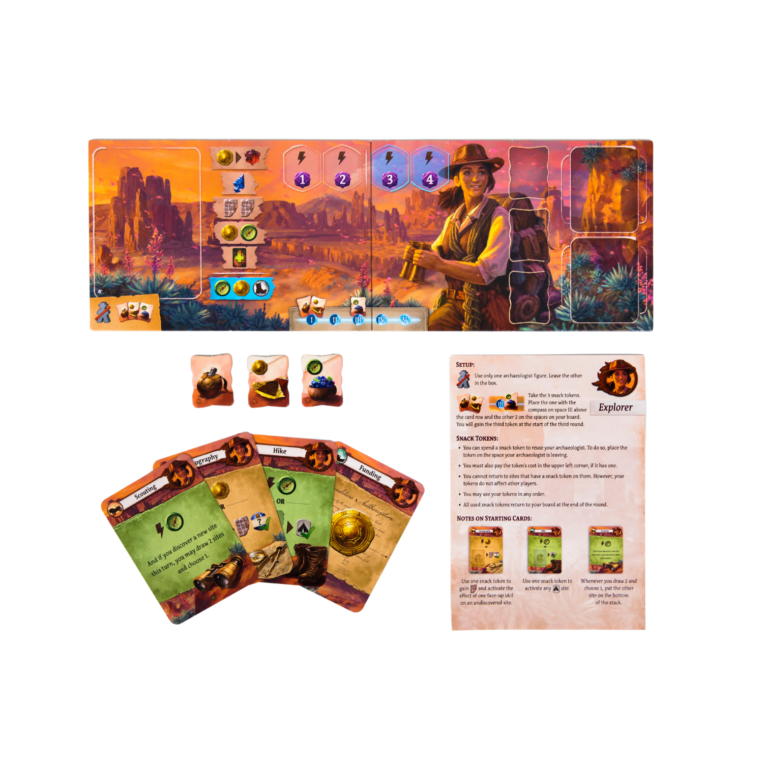 Lost Ruins of Arnak Deck Builder Worker Placement Board Game