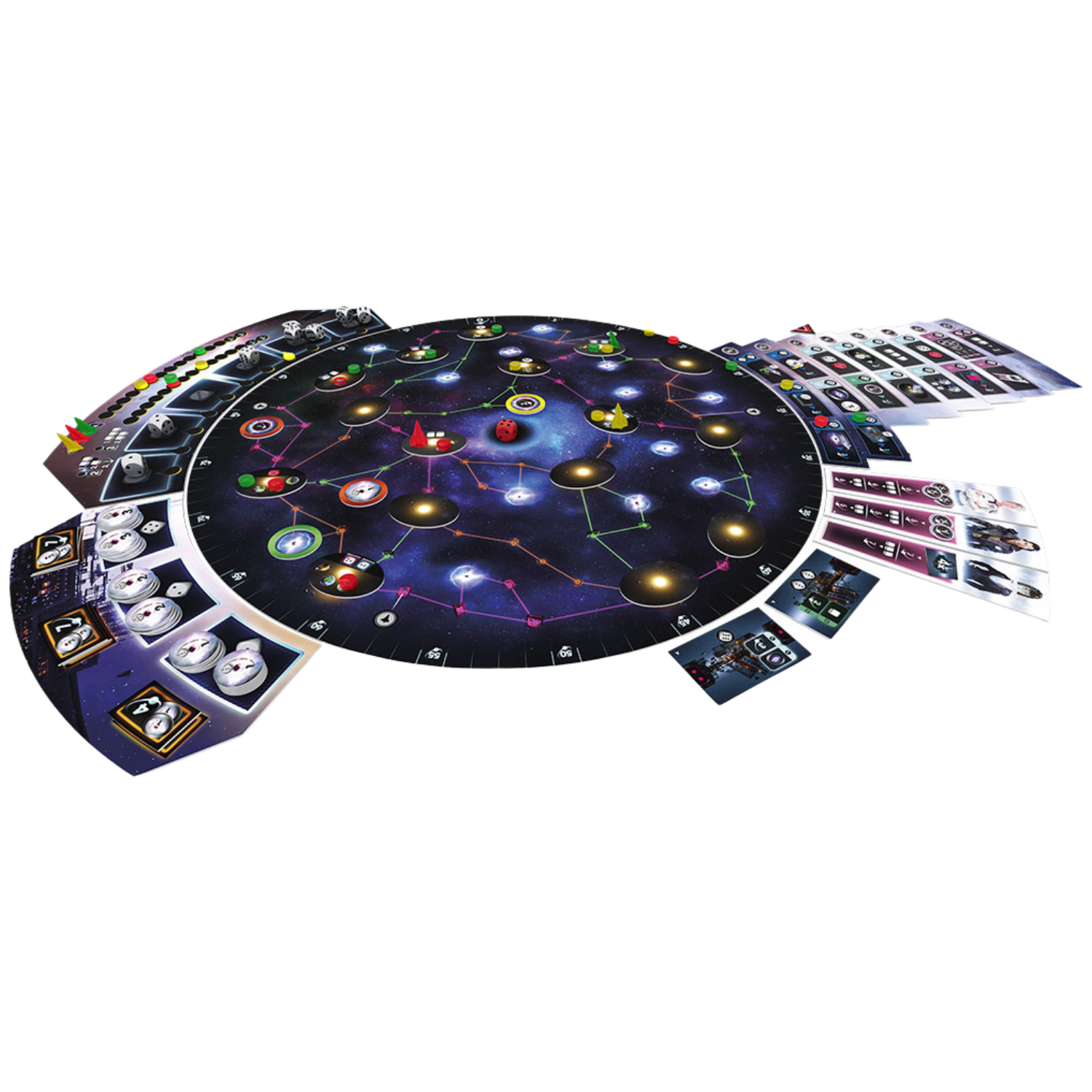 Pulsar 2849 Dice Drafting Strategy Board Game