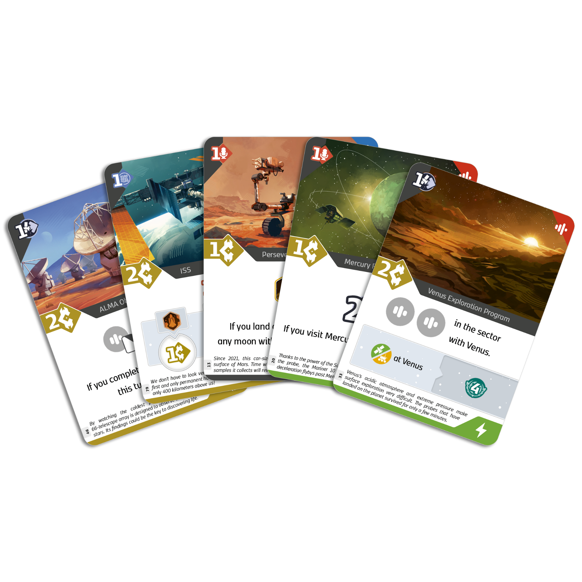 SETI Space Exploration Strategy Board Game