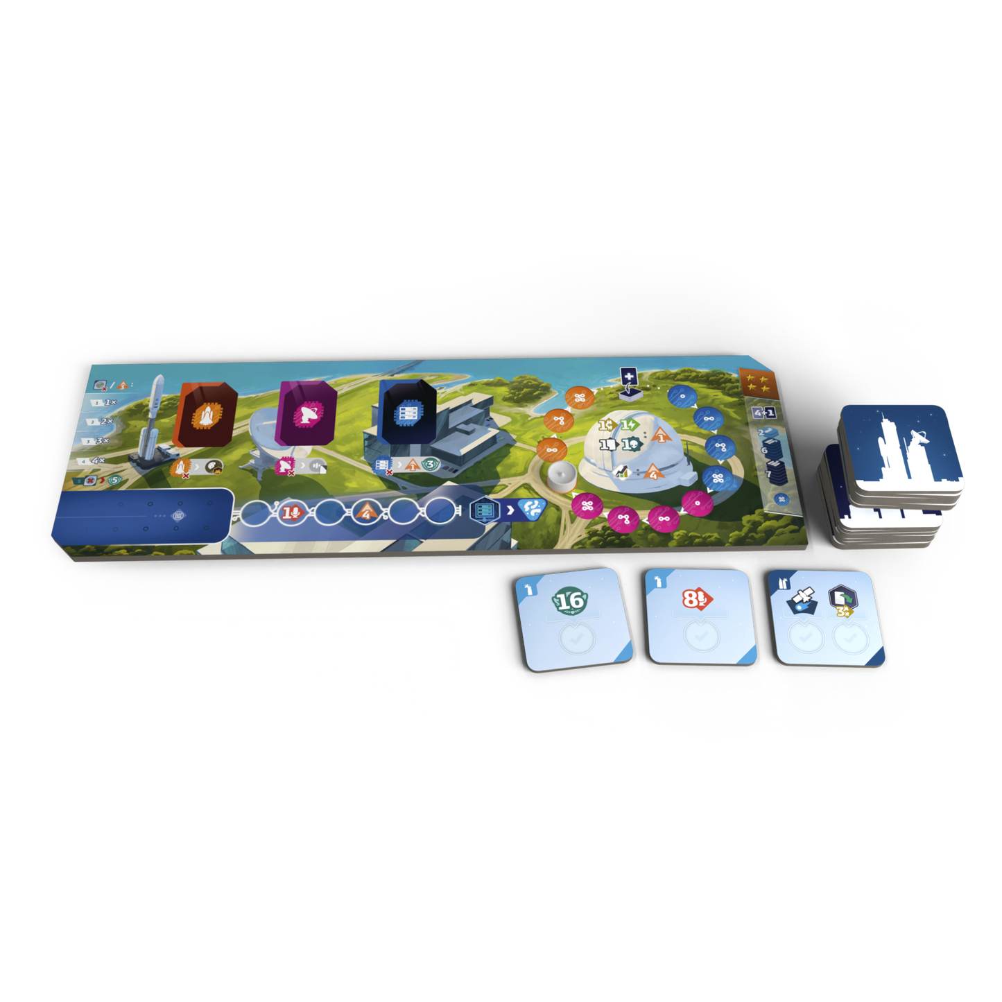 SETI Space Exploration Strategy Board Game