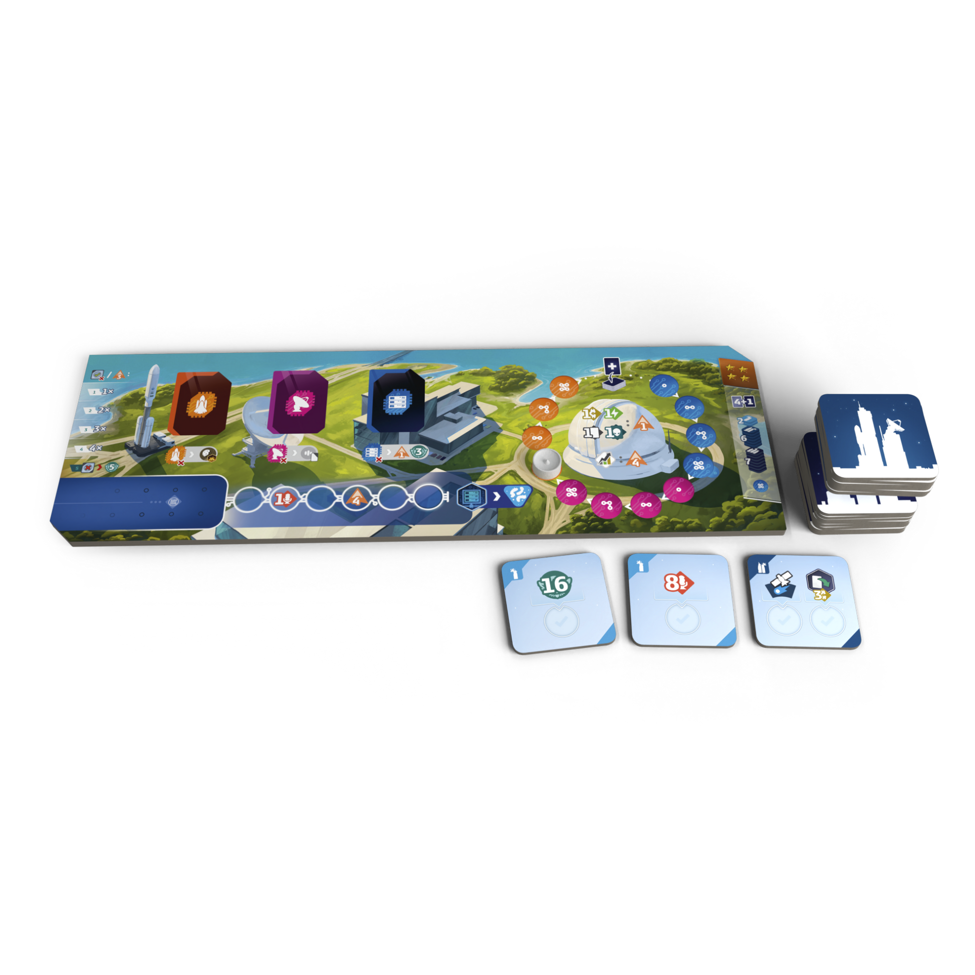 SETI Space Exploration Strategy Board Game