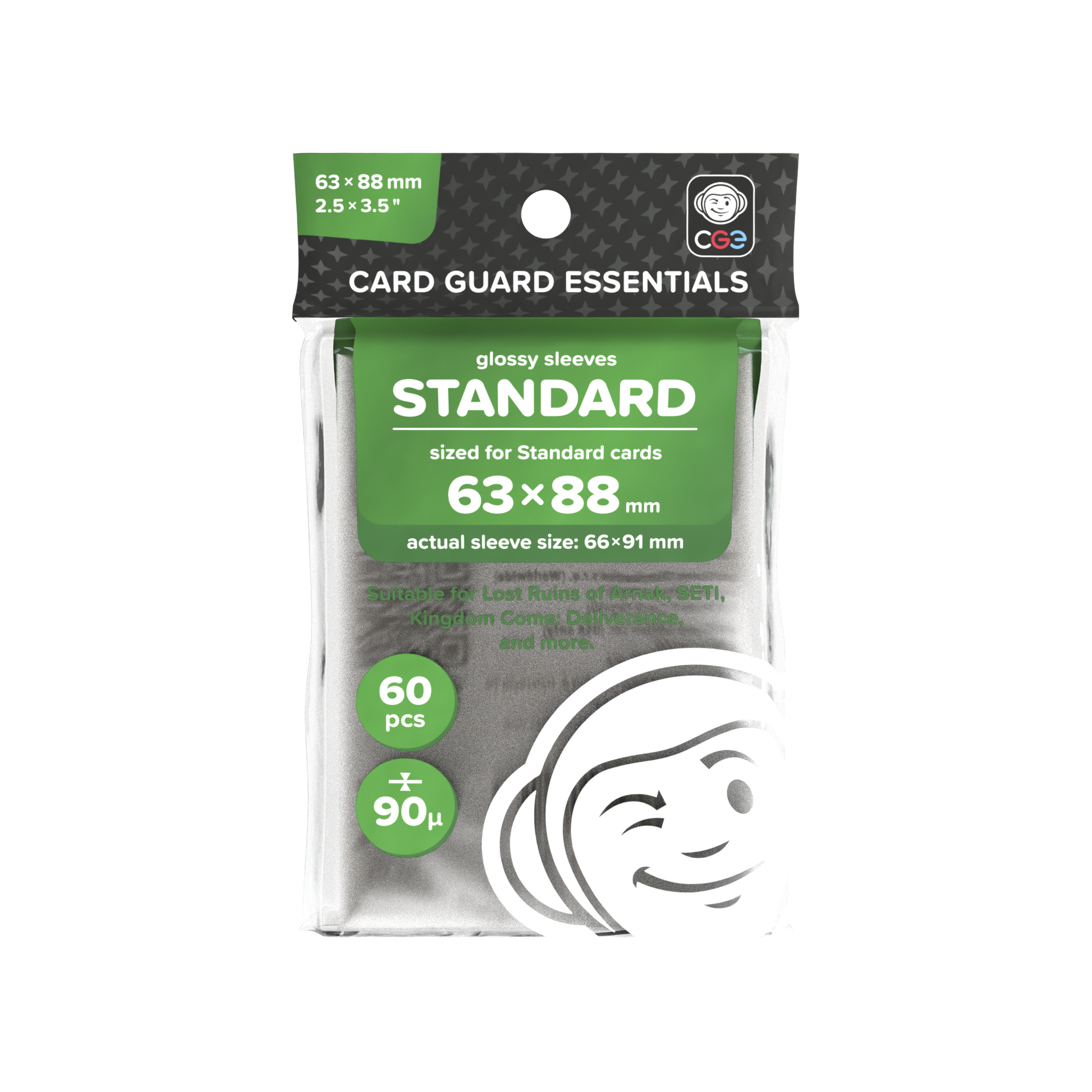 Card Guard Essentials: Sleeves Standard – Czech Games Edition