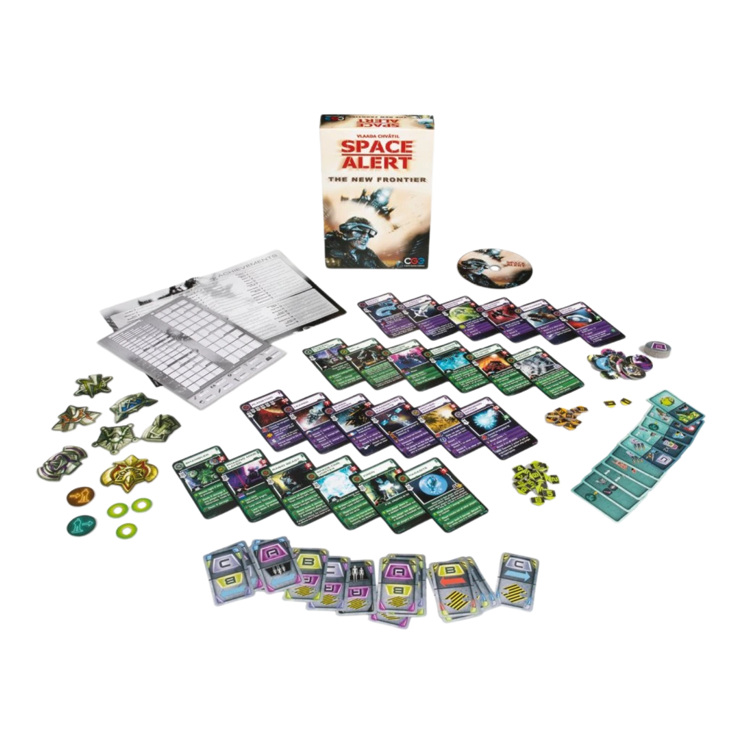 Space Alert The New Frontier Real-Time Strategy Board Game