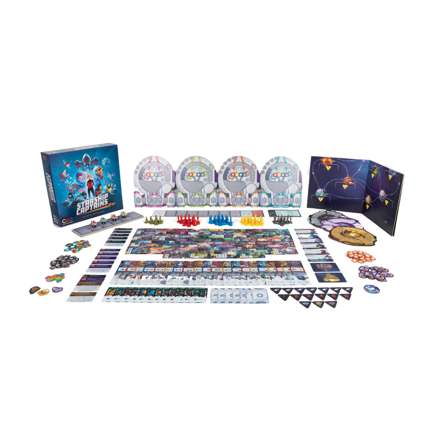 Starship Captains Space Exploration Strategy Board Game