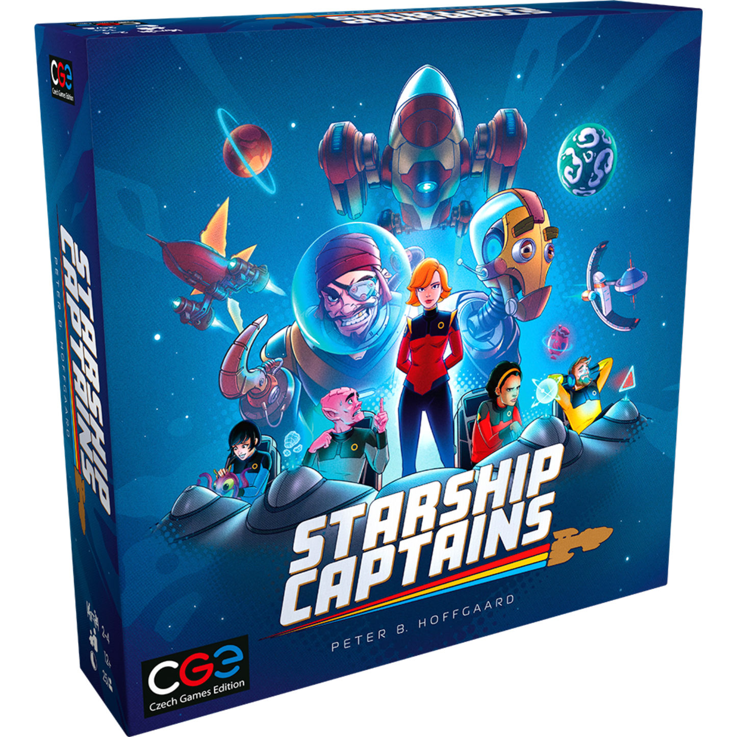 Starship Captains Space Exploration Strategy Board Game