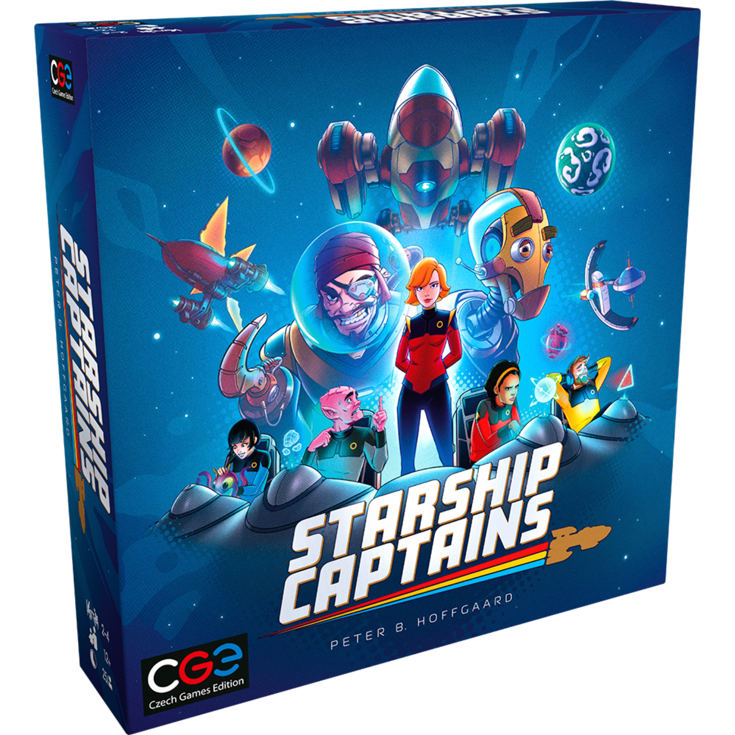 Starship Captains Space Exploration Strategy Board Game