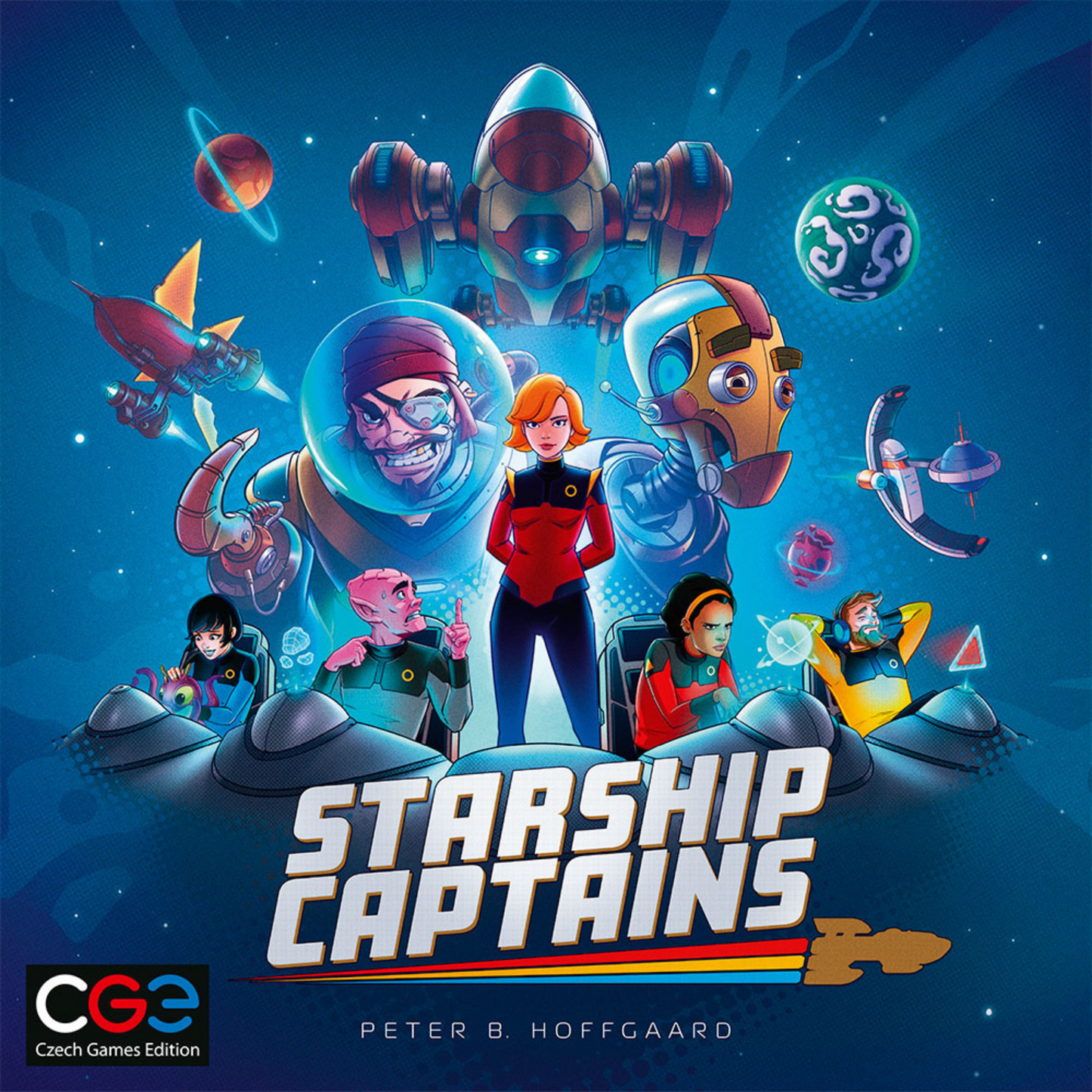 Starship Captains Space Exploration Strategy Board Game