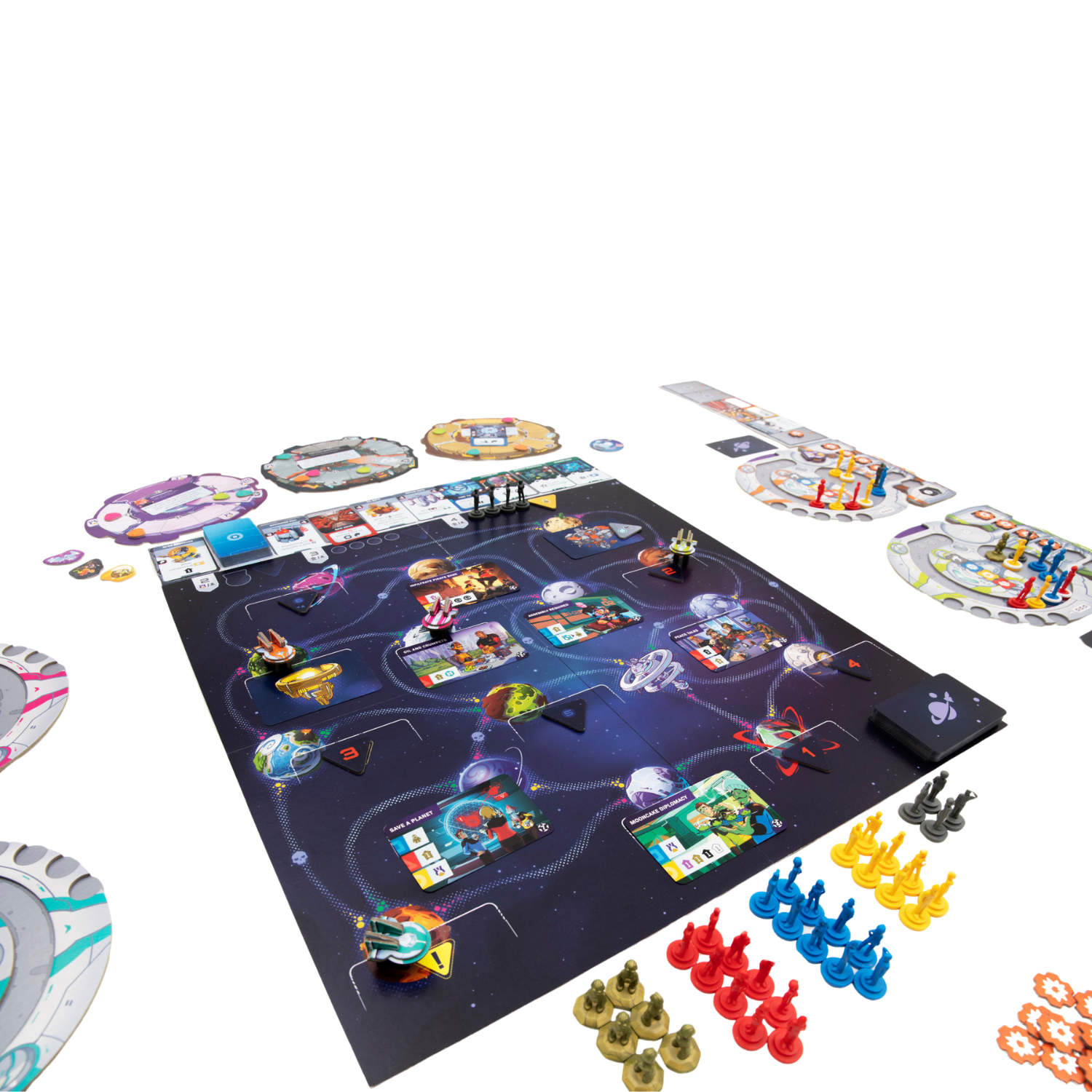 Starship Captains Space Exploration Strategy Board Game