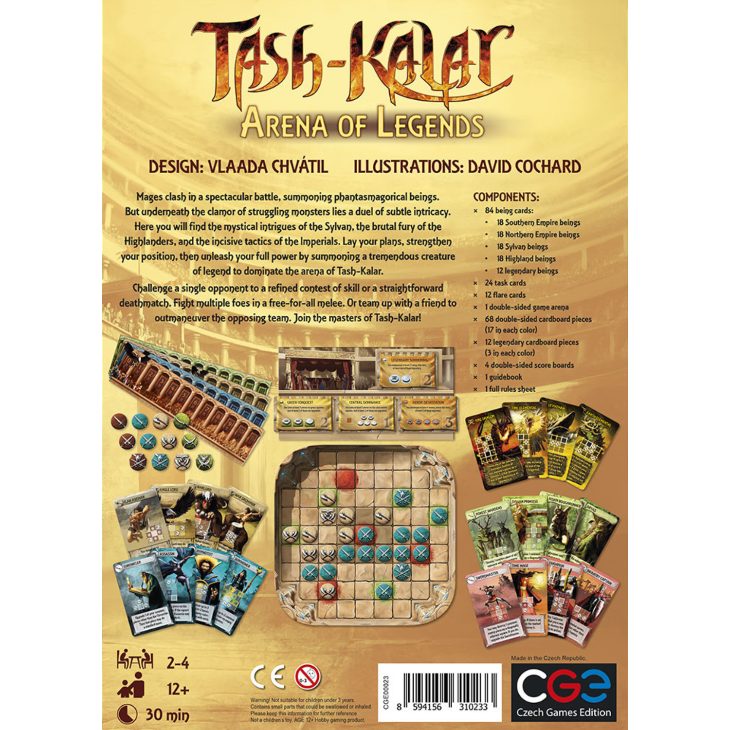 Tash-Kalar Arena of Legends Abstract Strategy Board Game