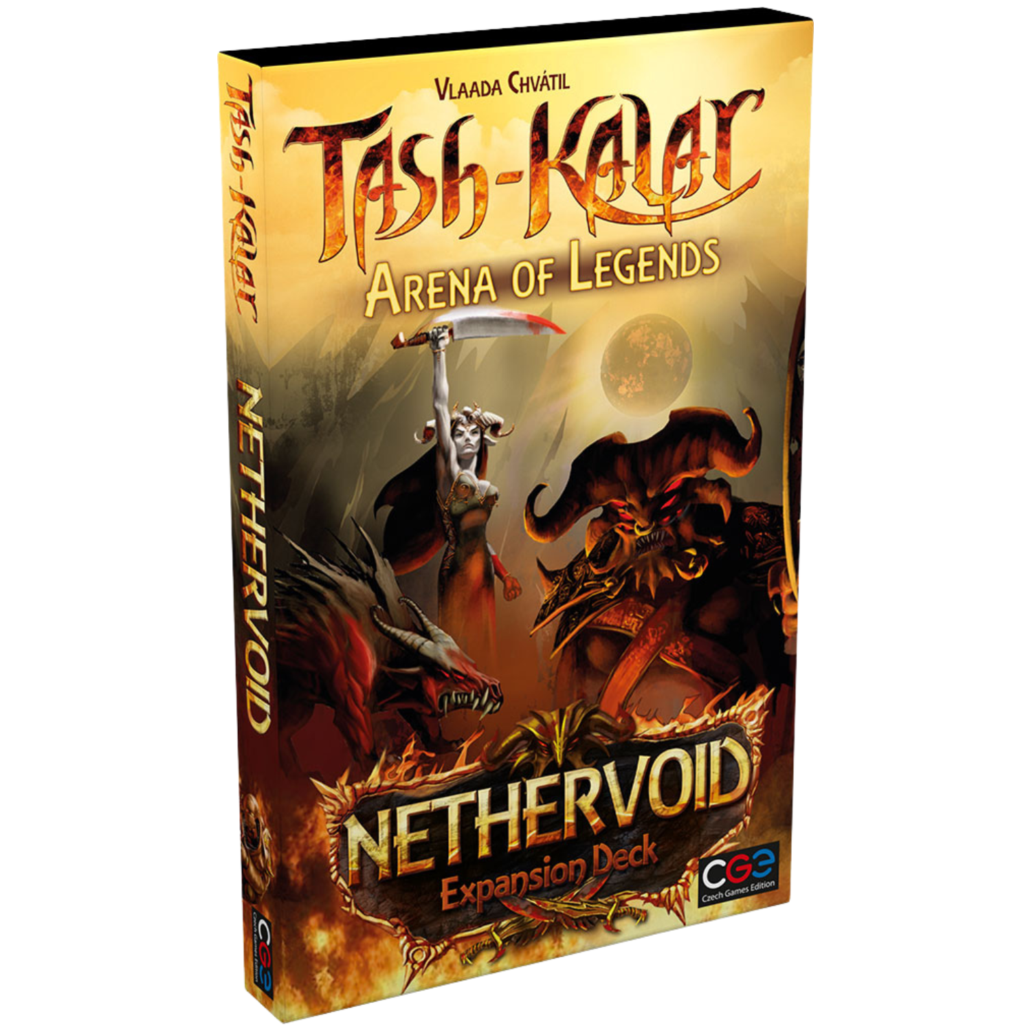 Tash-Kalar Arena of Legends Nethervoid Expansion Abstract Strategy Board Game