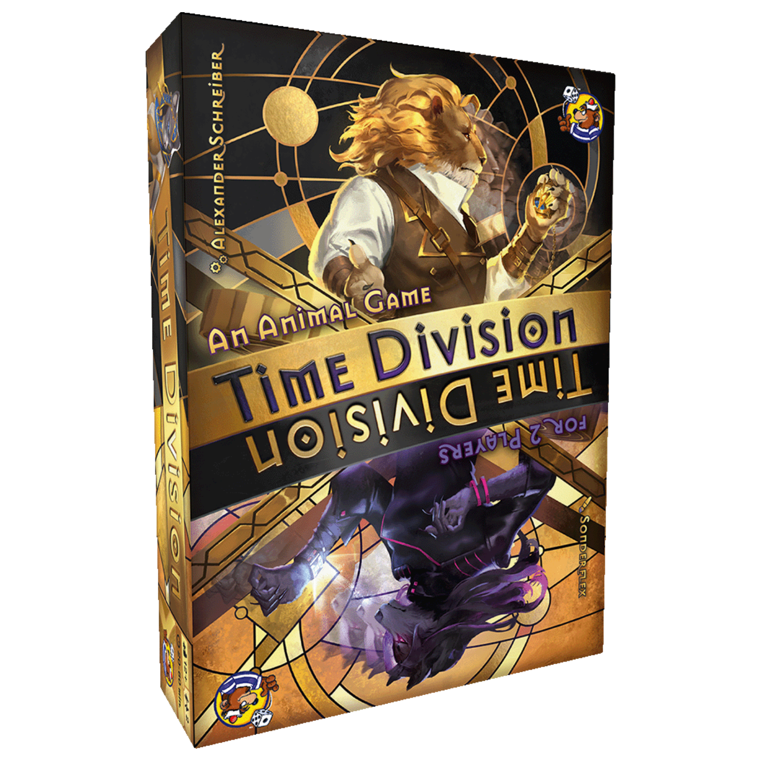 Time Division Two Player Strategy Family Card Game