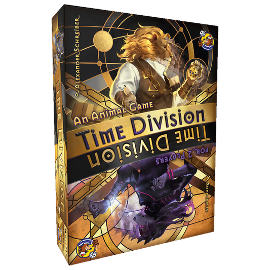 Time Division Two Player Strategy Family Card Game
