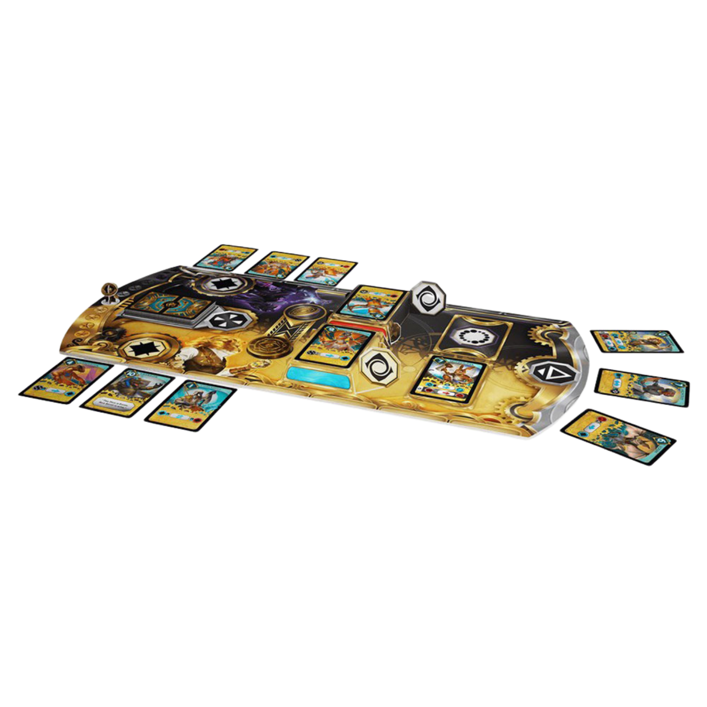 Time Division Two Player Strategy Family Card Game