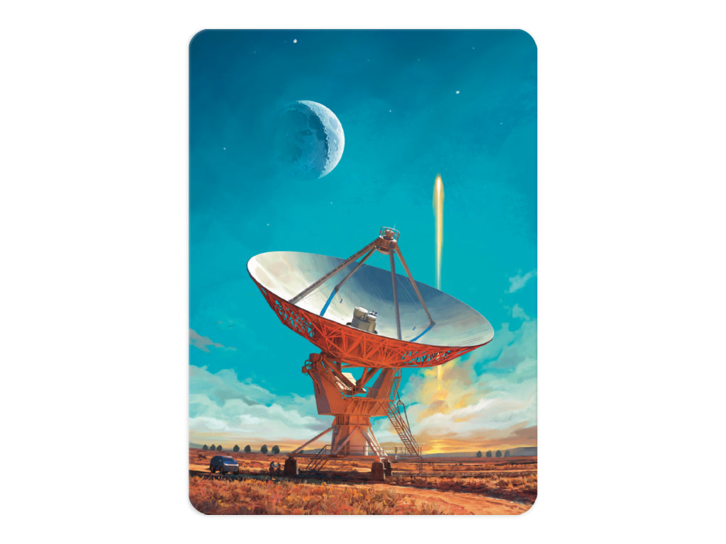 SETI – Space agencies promo card